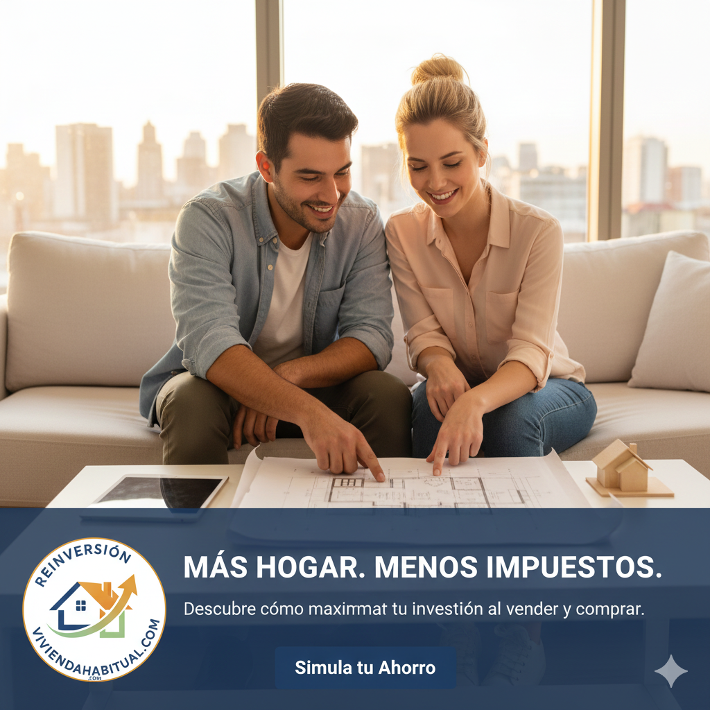 Plazos de reinversión en vivienda habitual — IRPF